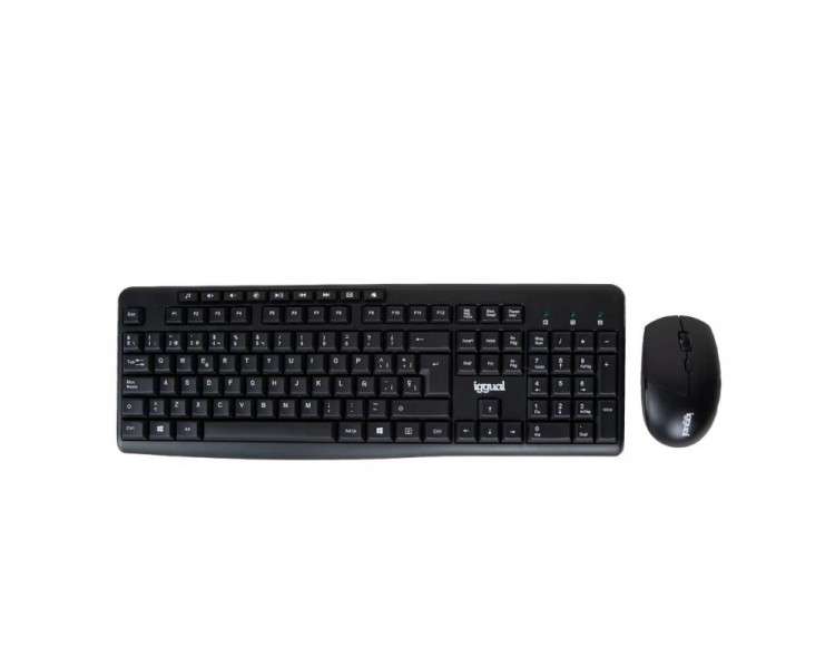 iggual Kit teclado raton inalambrico WMK BASIC