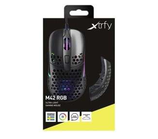 Cherry Xtrfy Raton RGB 400 16000 dpi USB Black