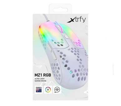 Cherry Xtrfy Raton RGB 400 16000 dpi USB WHITE