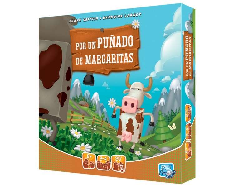 Juego mesa por un punado margaritas