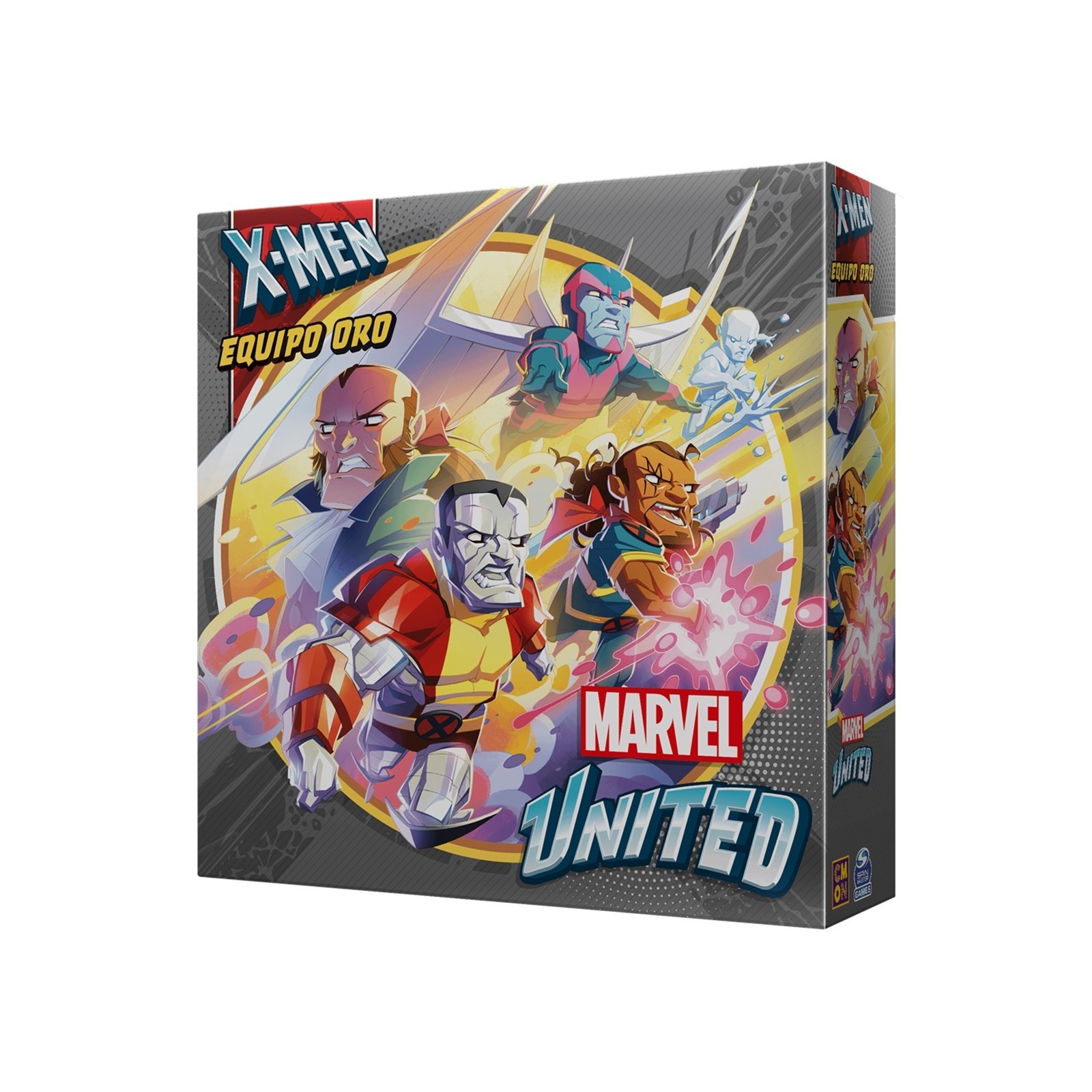 Juego mesa marvel united equipo oro