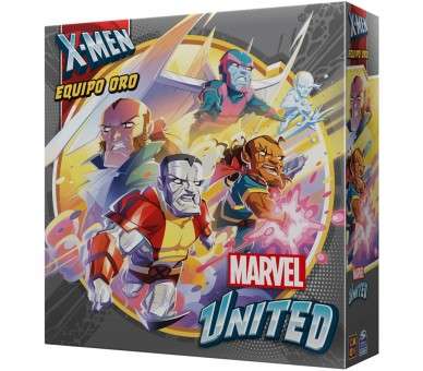 Juego mesa marvel united equipo oro