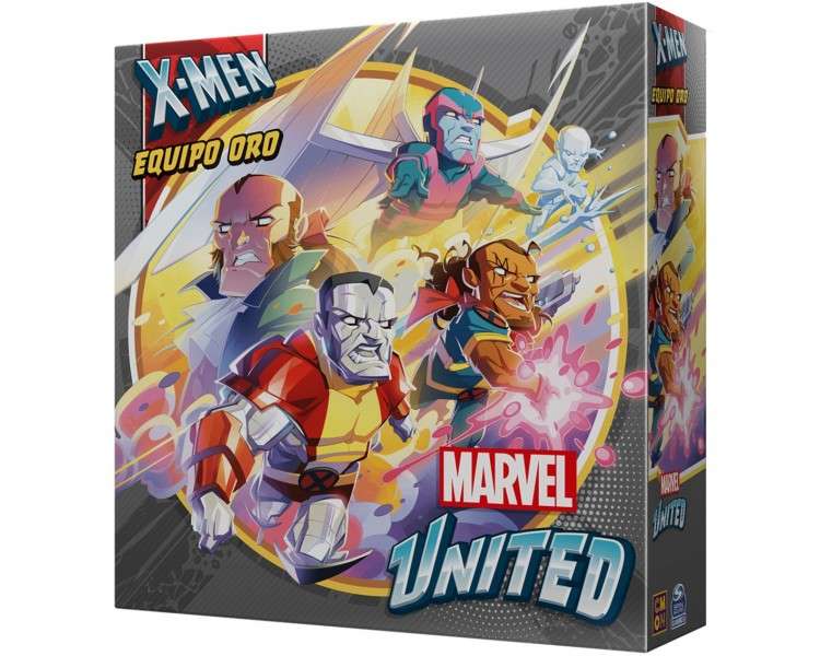 Juego mesa marvel united equipo oro