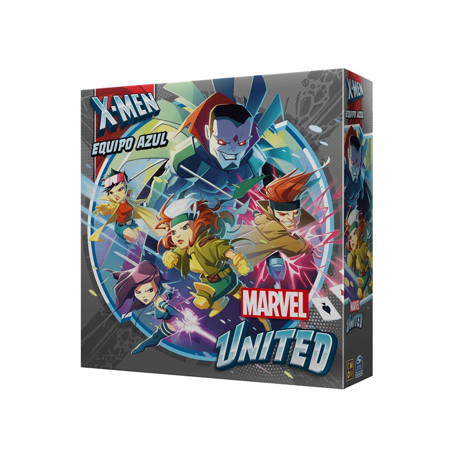 Juego mesa marvel united equipo azul