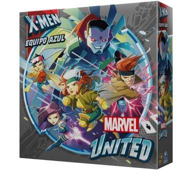 Juego mesa marvel united equipo azul