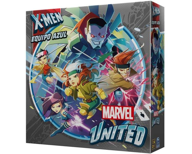 Juego mesa marvel united equipo azul