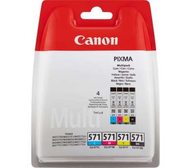 Multipack canon cli 571 c m y