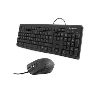 Kit teclado raton coolbox usb