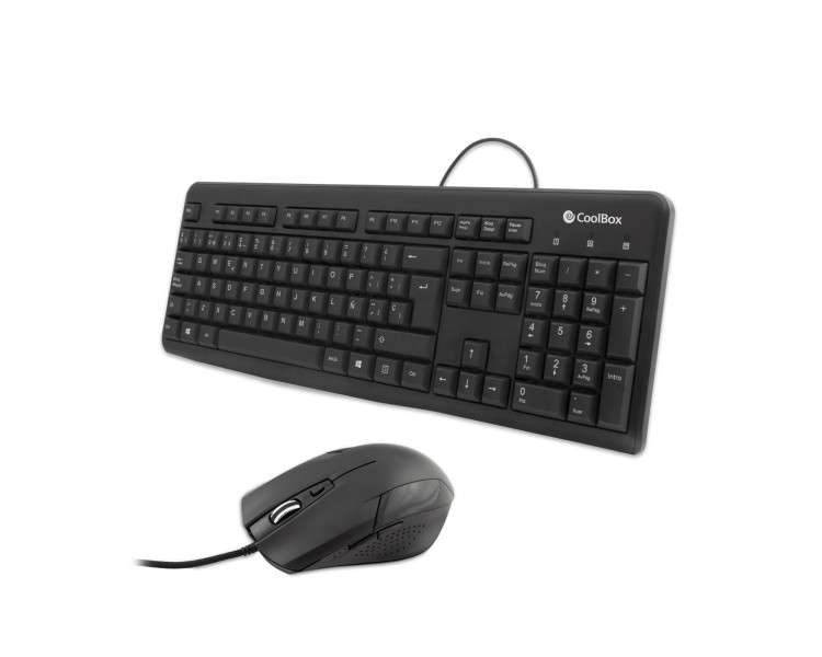 Kit teclado raton coolbox usb