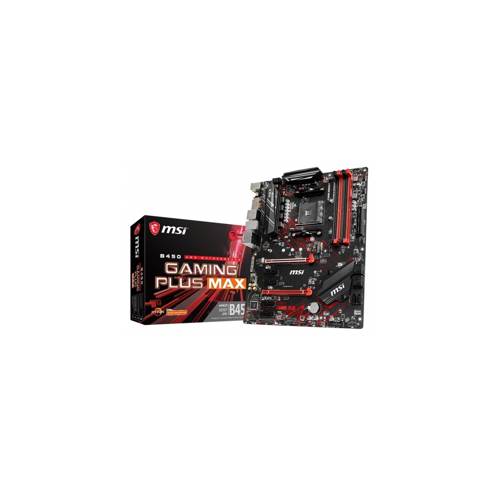 MSI Placa Base B450 GAMING PLUS MAX ATX AM4