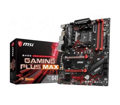 MSI Placa Base B450 GAMING PLUS MAX ATX AM4