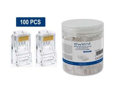 Conector rj45 ewent im1205 cat6 u