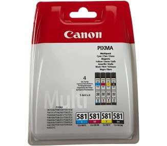 Cartucho tinta canon cli 581 negro cian