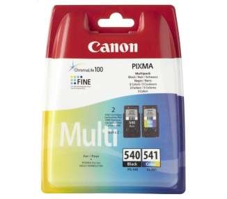 Multipack canon pg 540 negro cl 541 multicolor