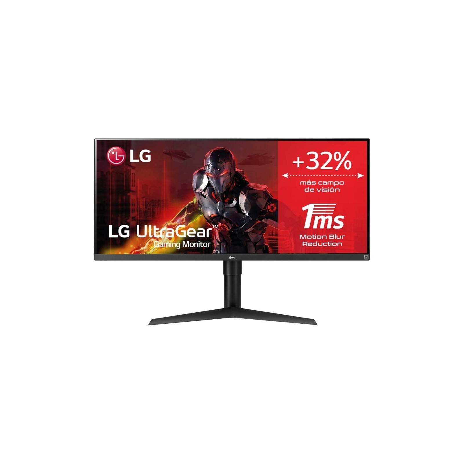 Monitor led curvo lg 34wp65cp 34pulgadas