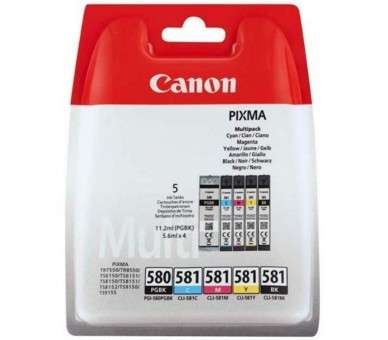 Multipack canon pgi 580 pgbk cli 581