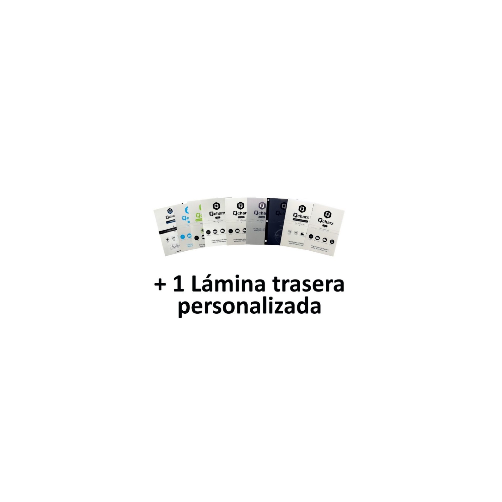 Mix laminas variadas qcharx qx1 lite