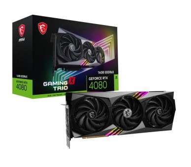 MSI VGA NVIDIA RTX 4080 GAMING X TRIO 16GB