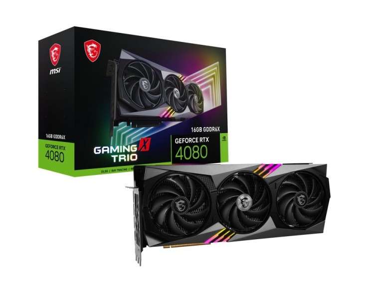 MSI VGA NVIDIA RTX 4080 GAMING X TRIO 16GB