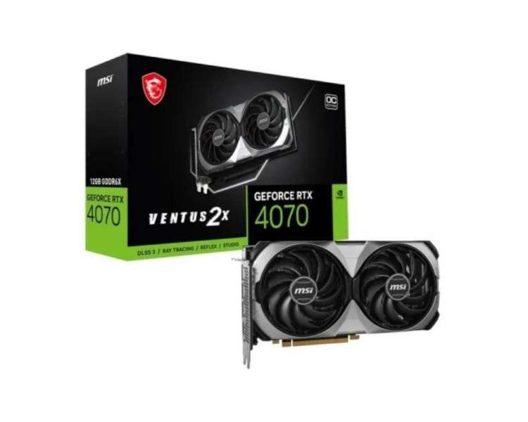 MSI VGA NVIDIA RTX 4070 VENTUS 2X E 12G OC