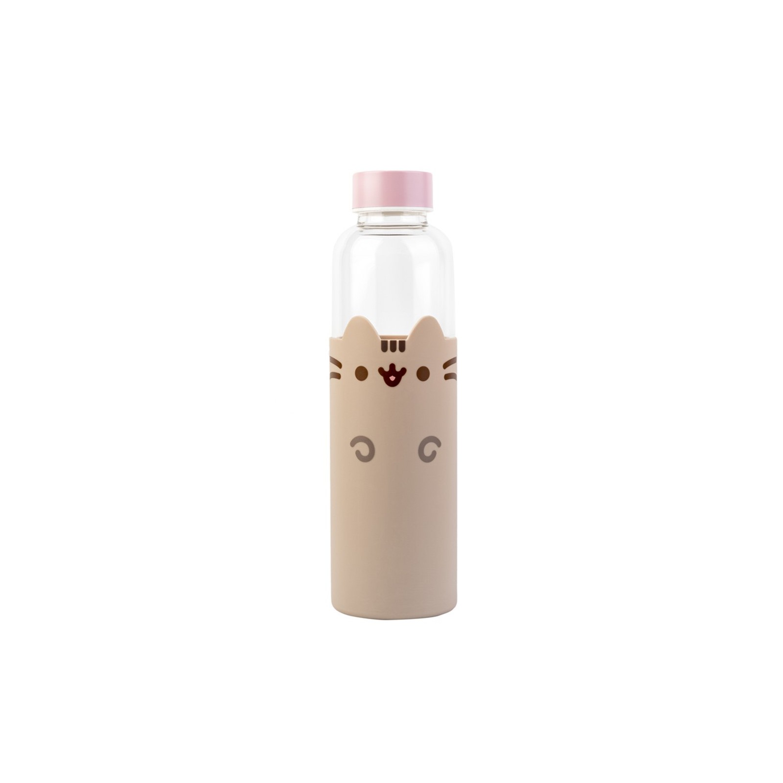 Botella cristal pusheen