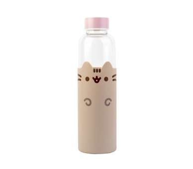 Botella cristal pusheen