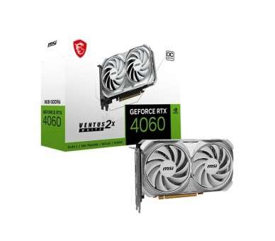 MSI VGA NVIDIA RTX 4060 VENTUS 2X WHITE 8G OC