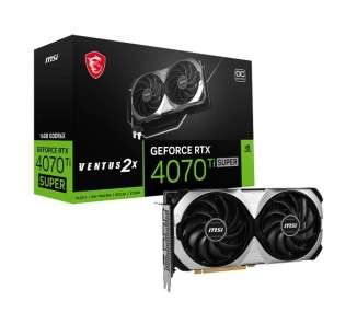 MSI VGA NVIDIA RTX 4070 Ti SUPER 16G VENTUS 2X OC