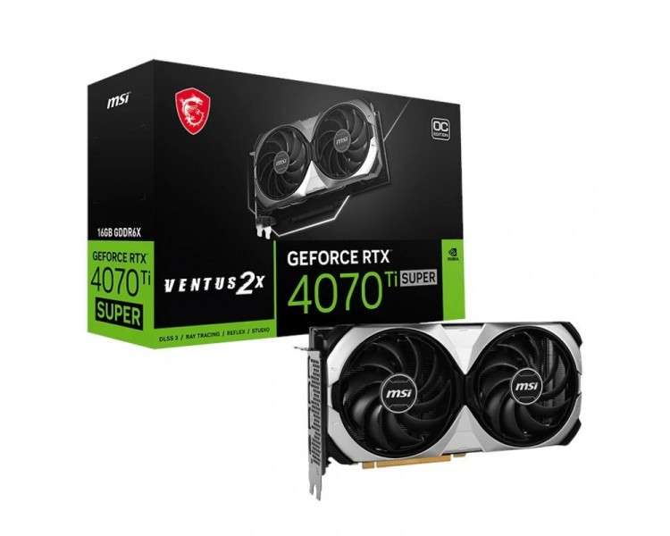 MSI VGA NVIDIA RTX 4070 Ti SUPER 16G VENTUS 2X OC