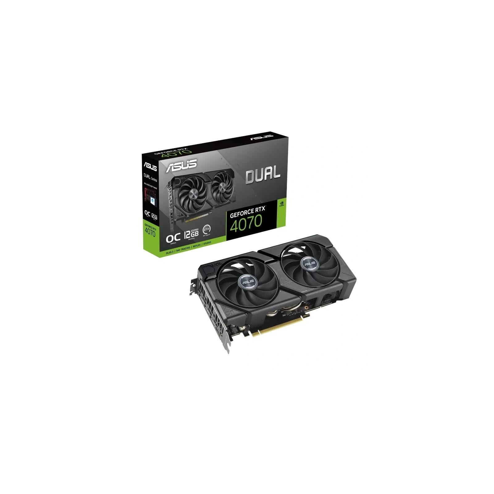 ASUS VGA NVIDIA DUAL RTX4070 O12G EVO