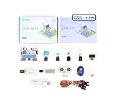 Kit sensores inteligentes micro bit ciudad inteligente