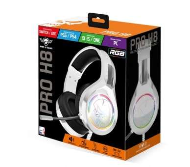 Spirit of Gamer Auricular Pro H8 white