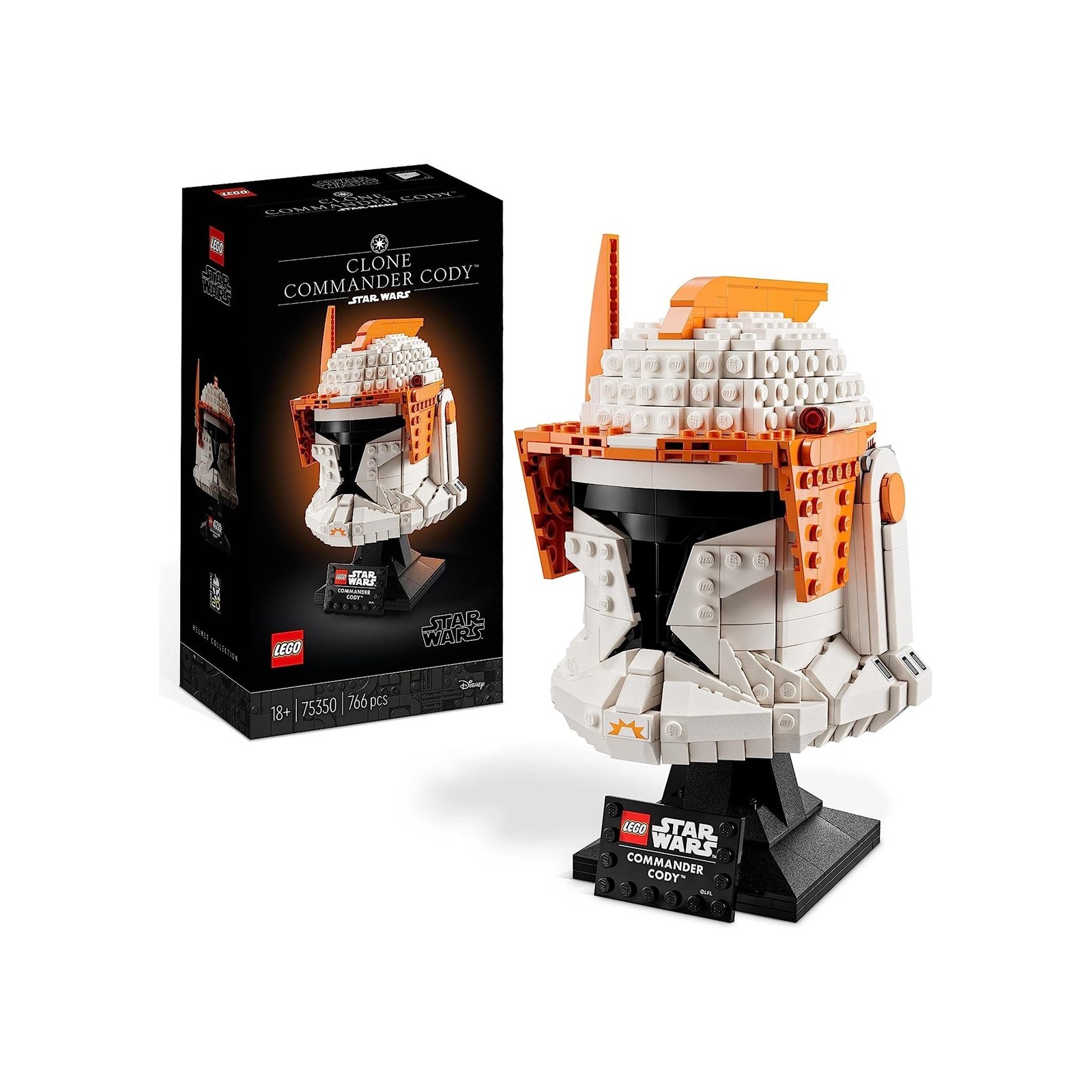 Lego star wars casco comandante clon