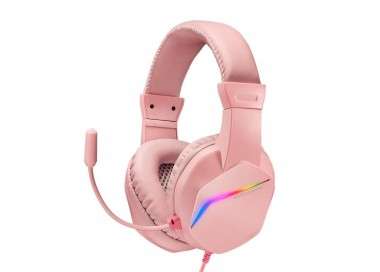 MARS GAMING Auricularmic MH122 Rosa