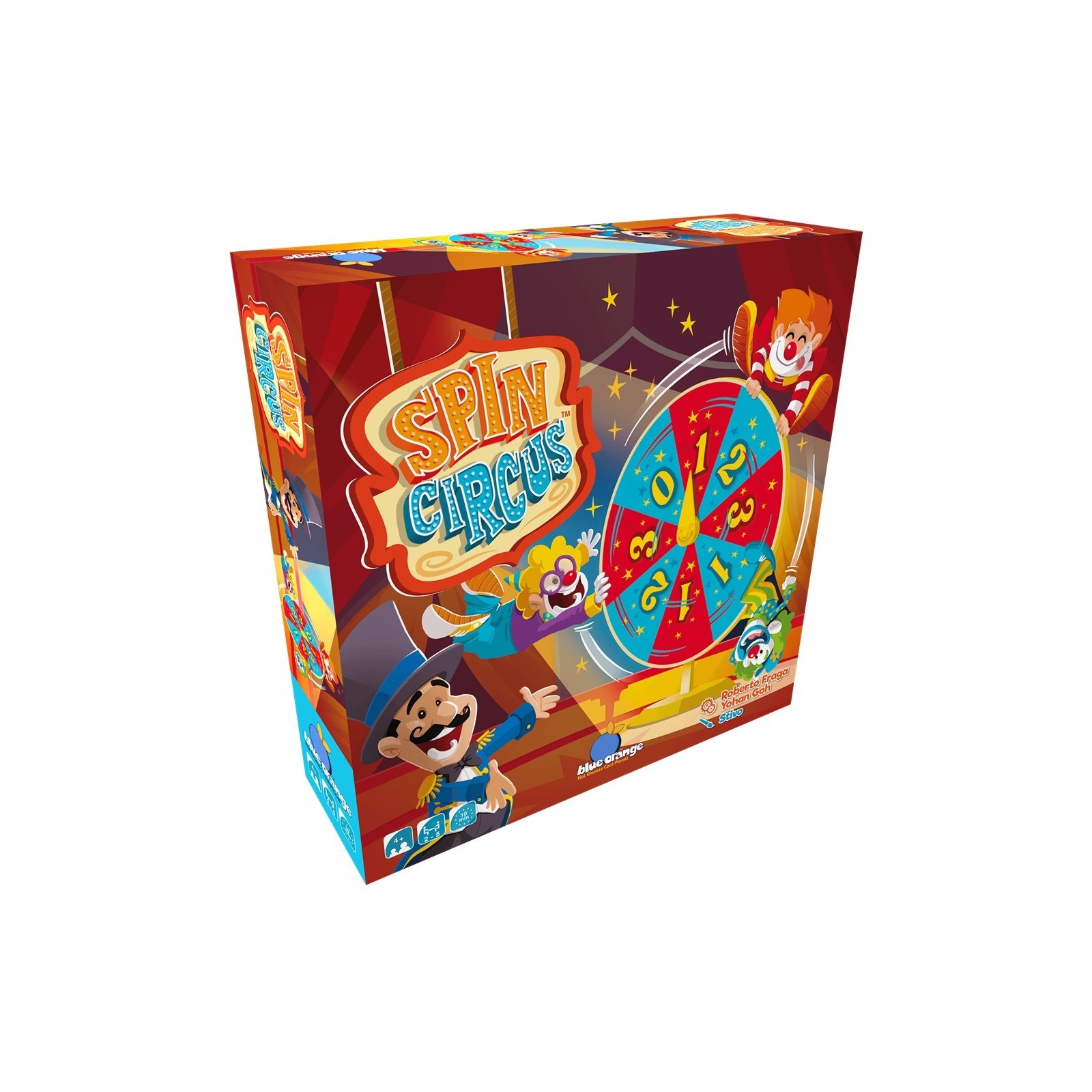 Juego mesa spin circus edad recomendada