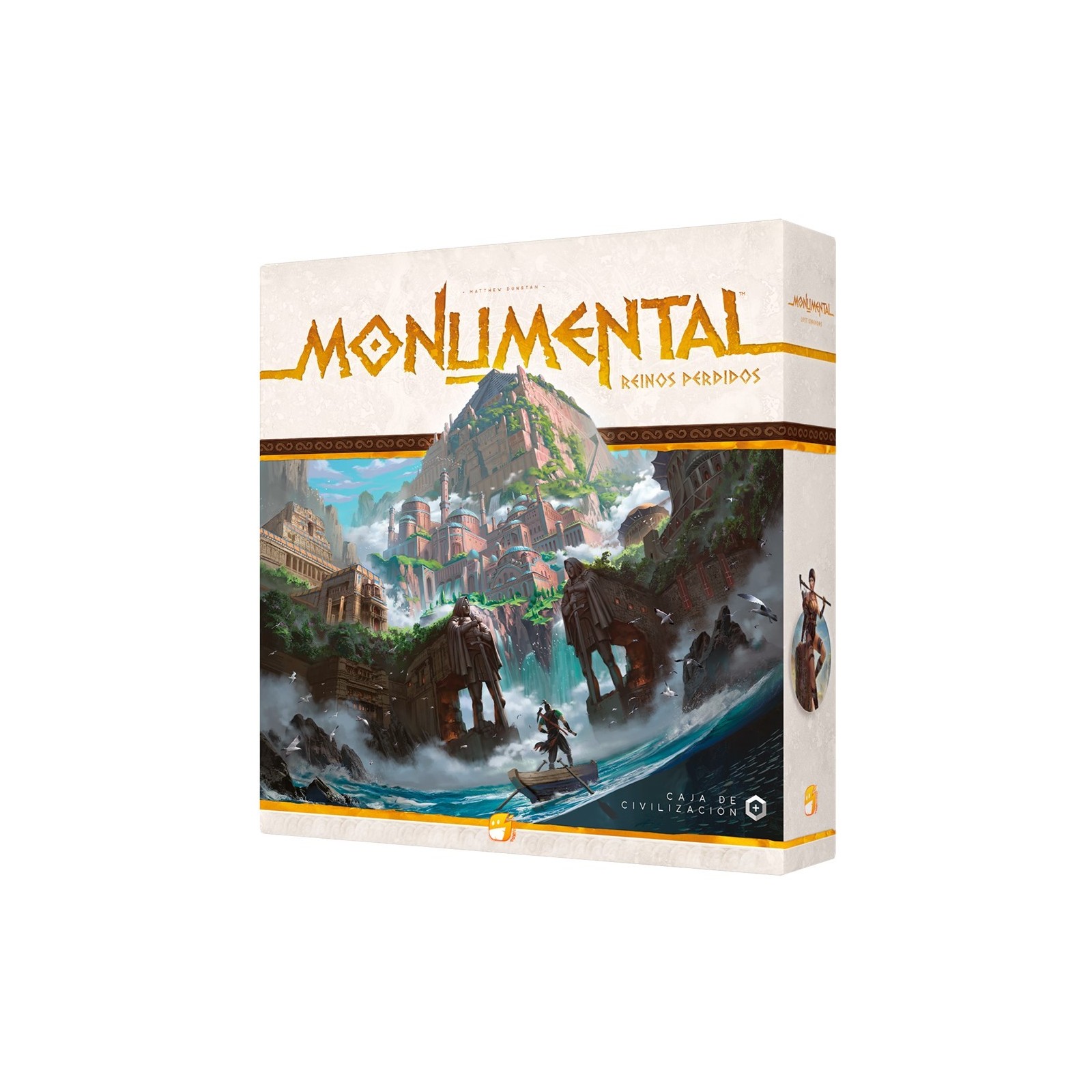 Juego mesa monumental expansion reinos perdidos