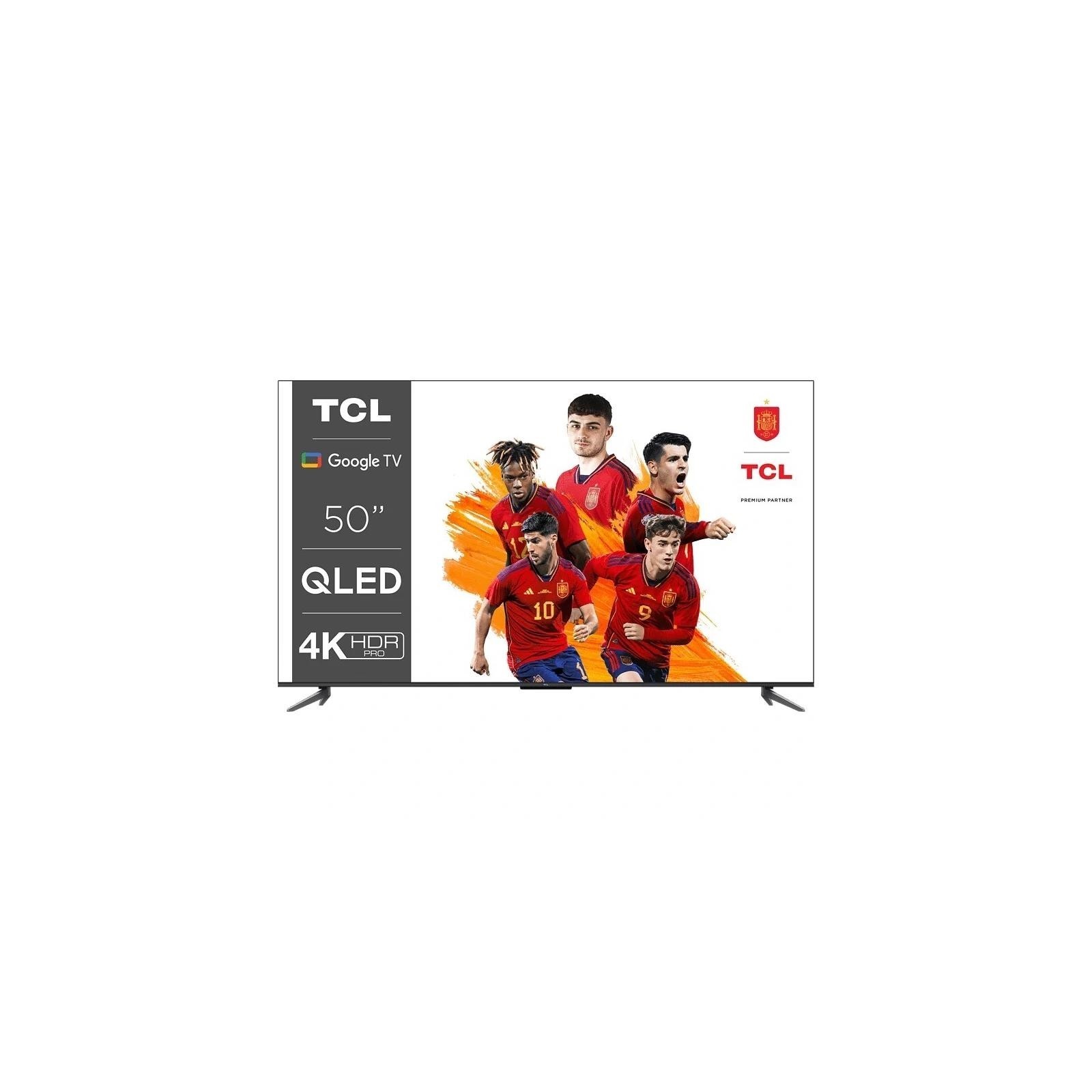 TCL 50C649 TV 50 4K QLED STVAnd USB 3XHDMI