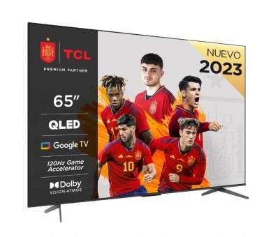 TCL 65C649 TV 65 4K QLED STVAnd USB 3XHDMI