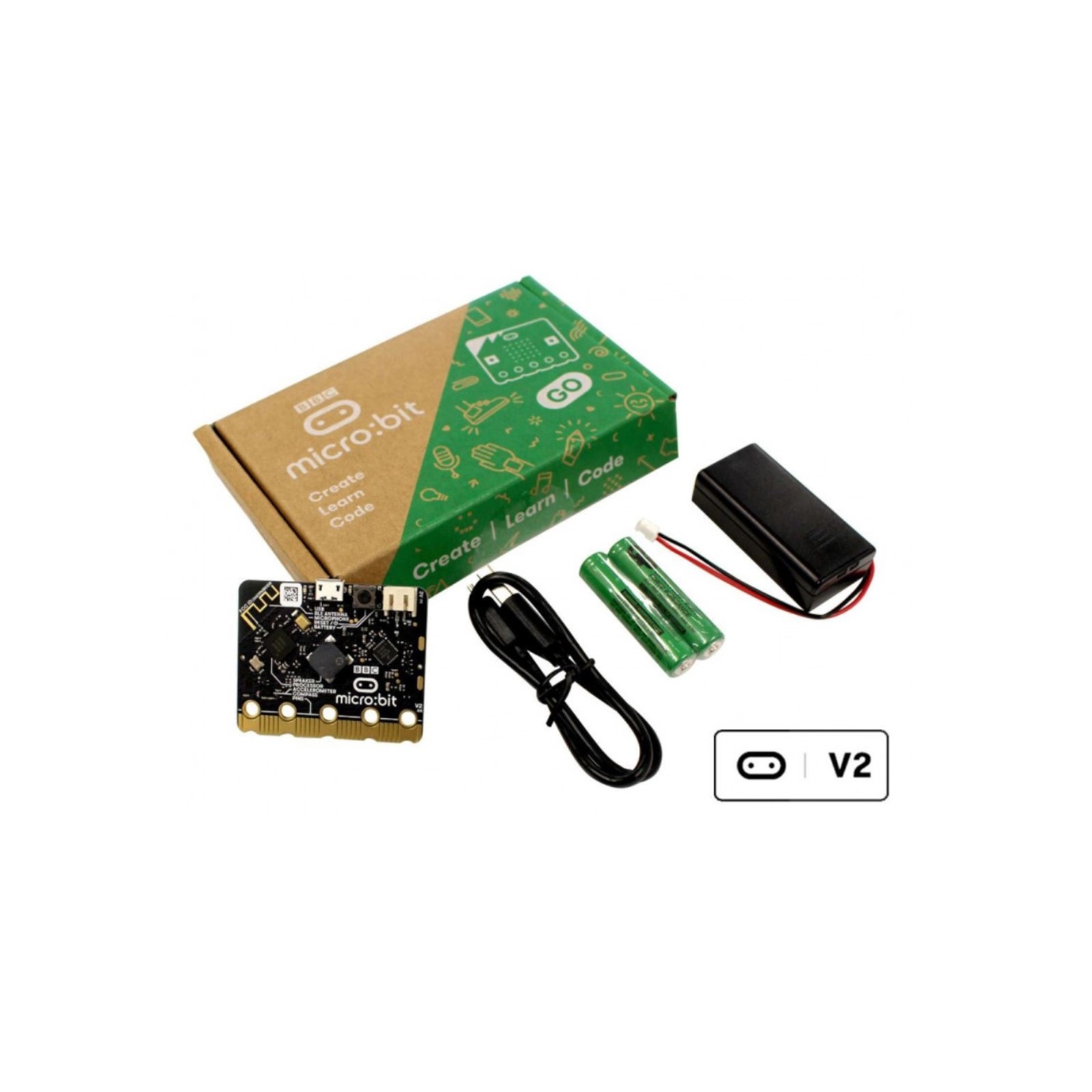 Kit micro bit go v22 con placa