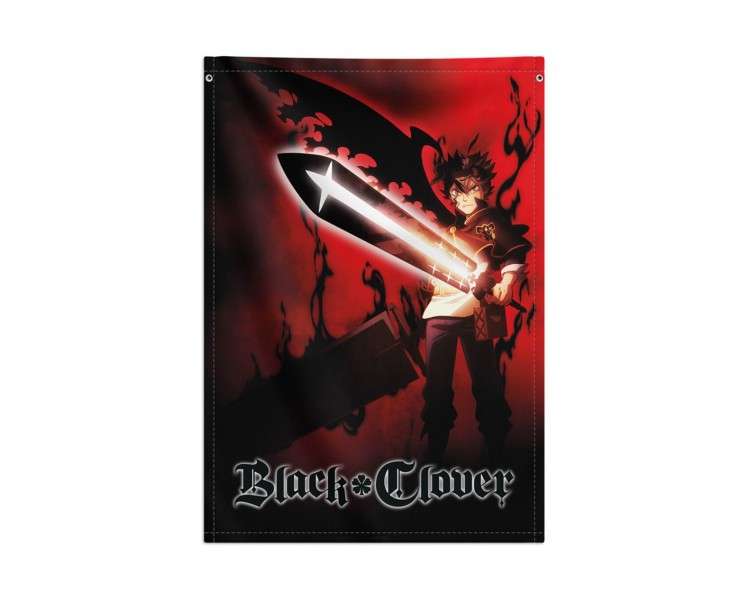 Banderola decorativa black clover