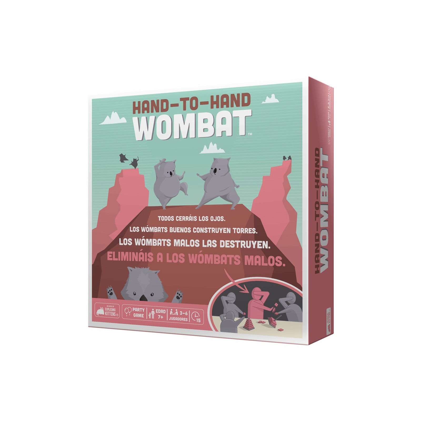 Juego mesa hand to hand wombat