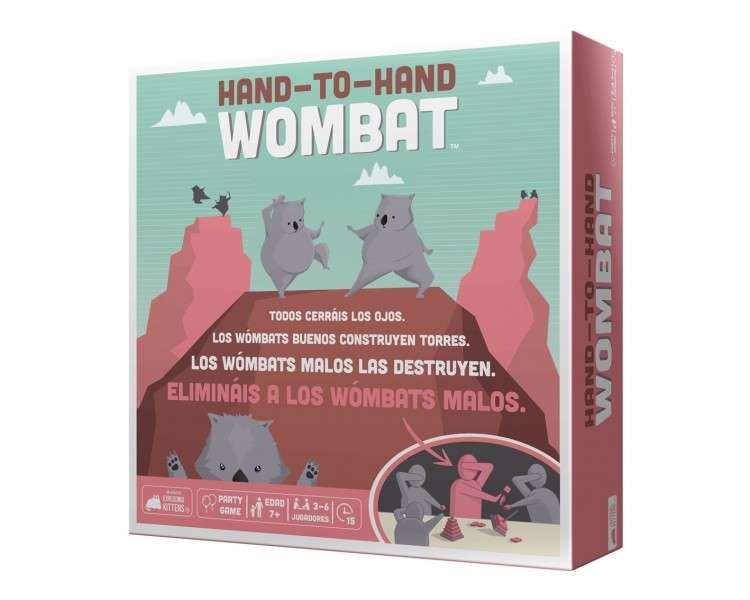 Juego mesa hand to hand wombat