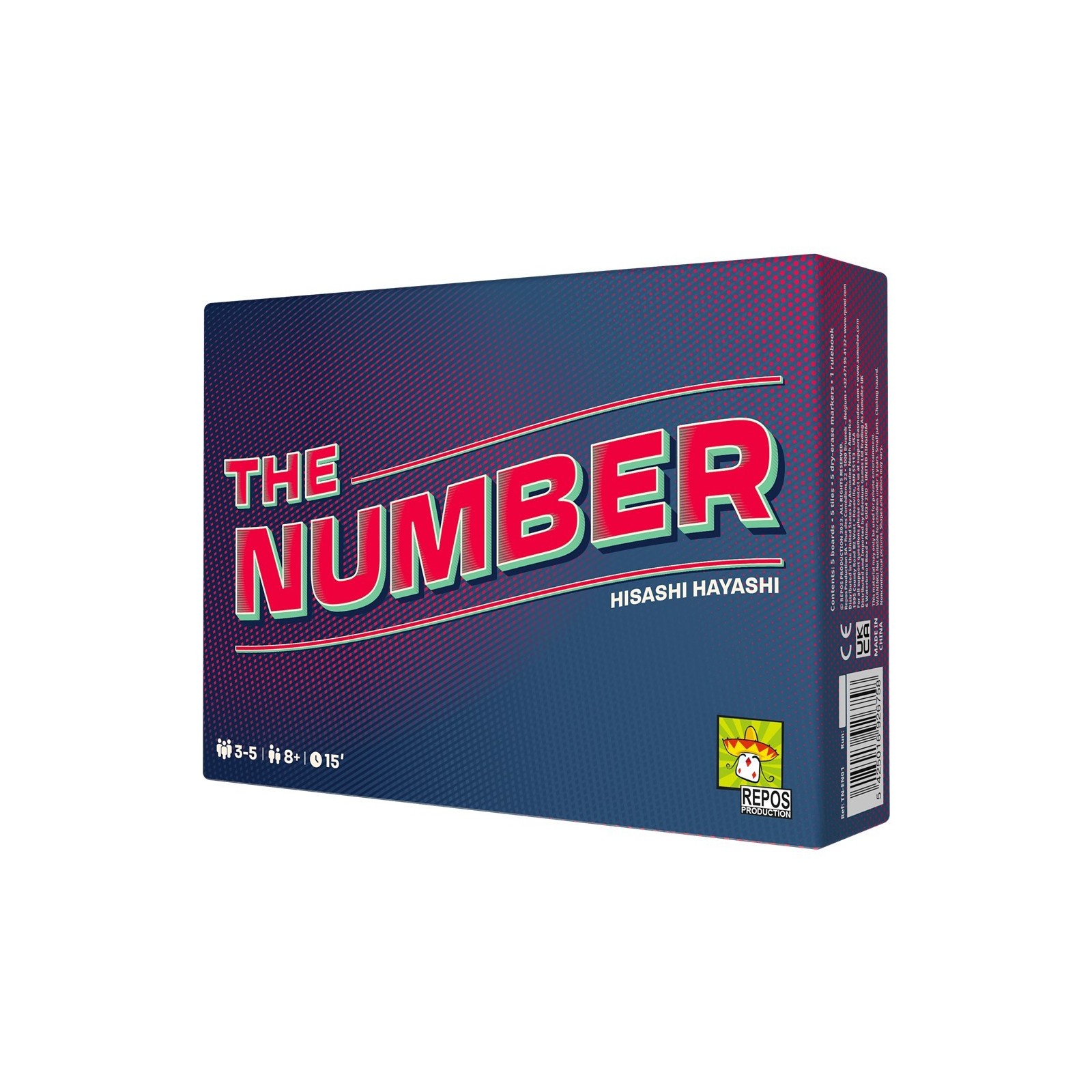 Juego mesa the number edad recomendada