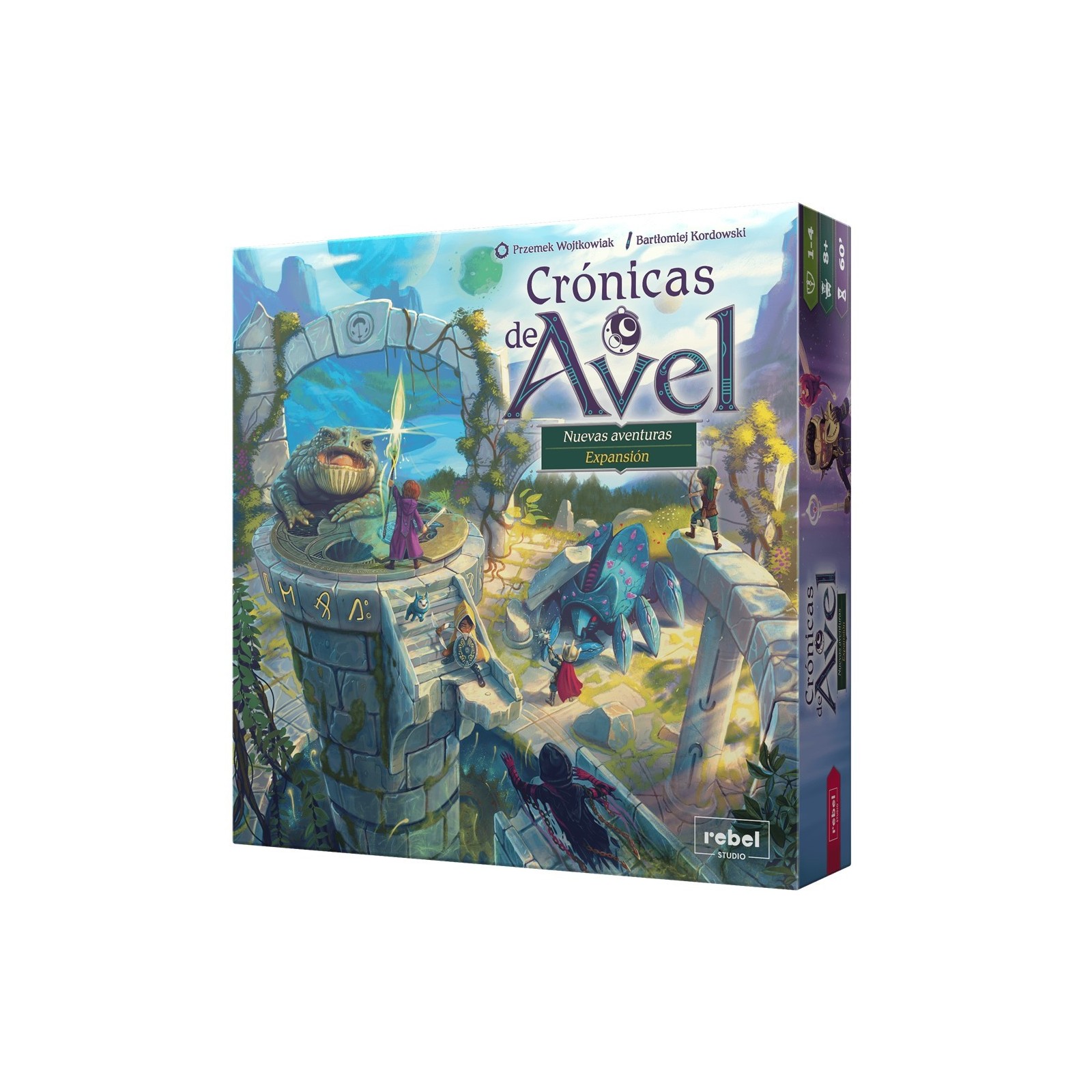 Juego mesa cronicas avel nuevas aventuras