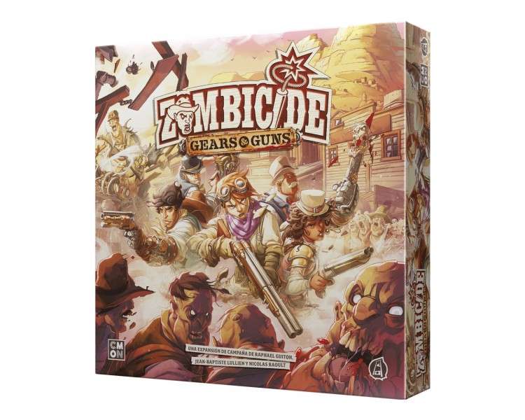 Juego mesa zombicide gears guns