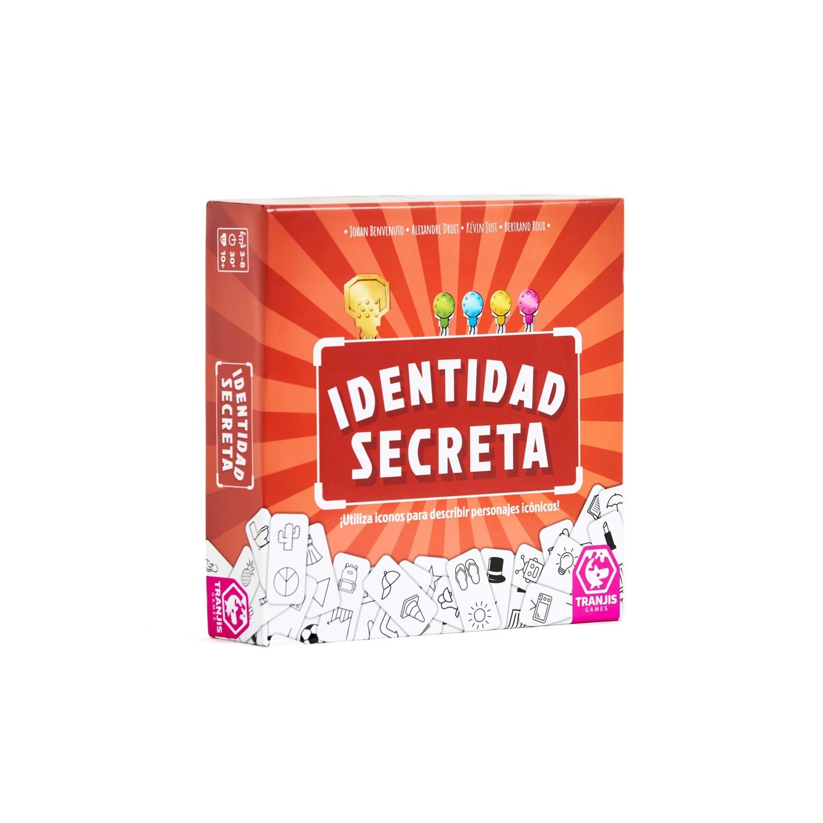 Juego mesa identidad secreta edad recomendada