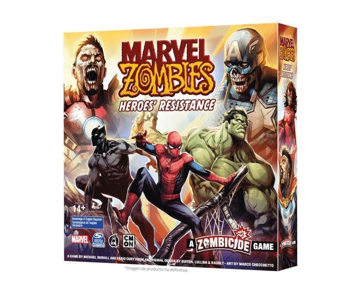 Juego mesa marvel zombies heroes resistance