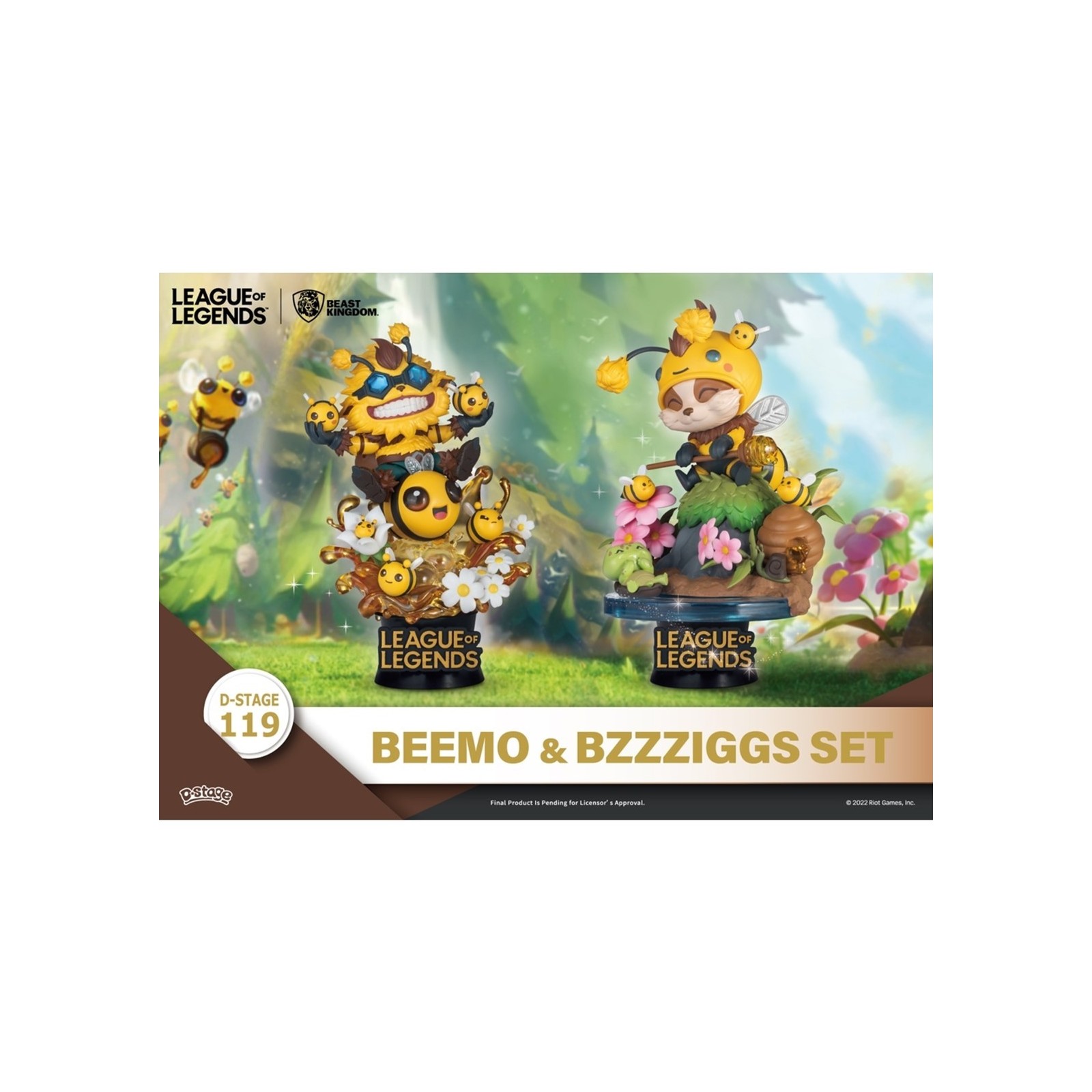 Set 2 figuras beast kingdom dstage