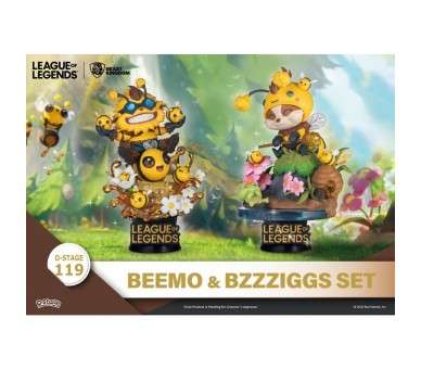 Set 2 figuras beast kingdom dstage