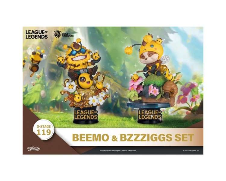 Set 2 figuras beast kingdom dstage